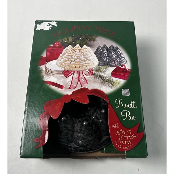 Nordic Ware Other - Nordic Ware Holiday‎ Tree Bundt Cake Pan Mold Christmas Tree Cast Aluminum
